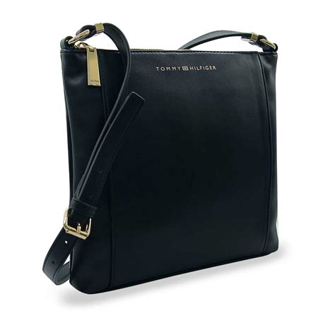 bolsa tommy hilfiger negra crossbody